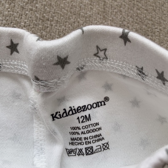 💙5 for $10💙 Kiddie zoom Baby Star pants size 12m - Picture 3 of 5